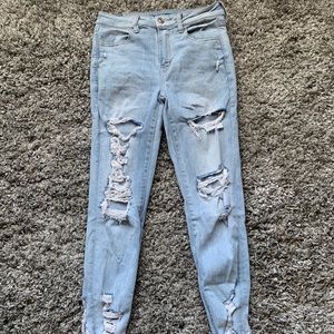American Eagle High Waisted jeans!